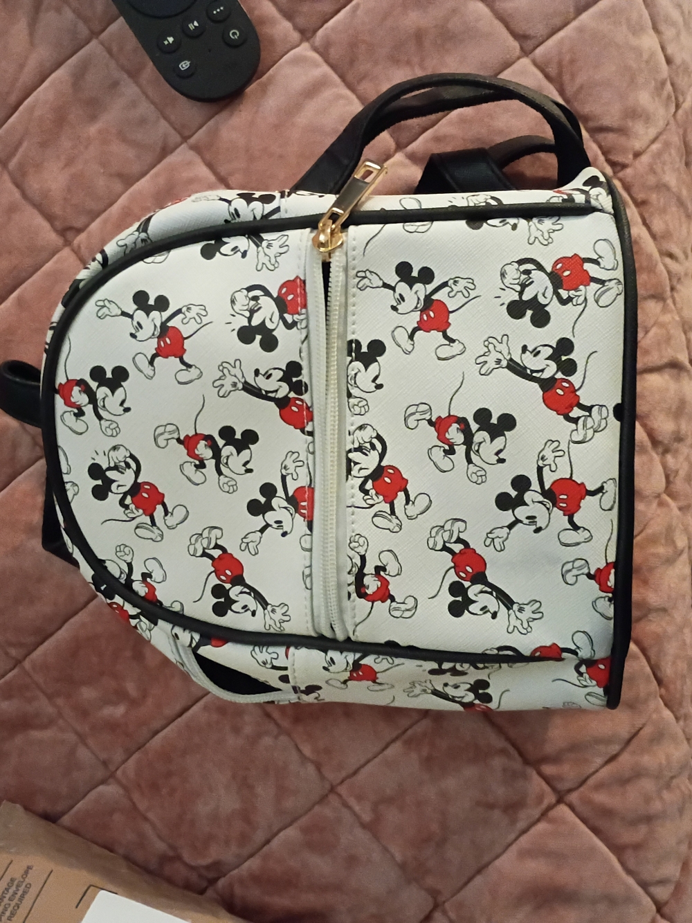 Disney Mickey Mouse White Mini Backpack